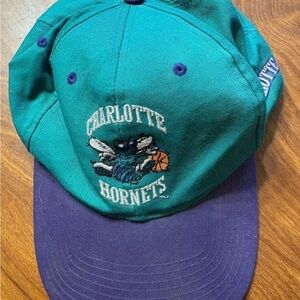 Vintage 1980's Charlotte Hornets Cap